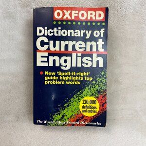 The Oxford Dictionary of Current English 3rd Edition 1998 Paperback